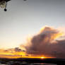 Sunset and clouds 1