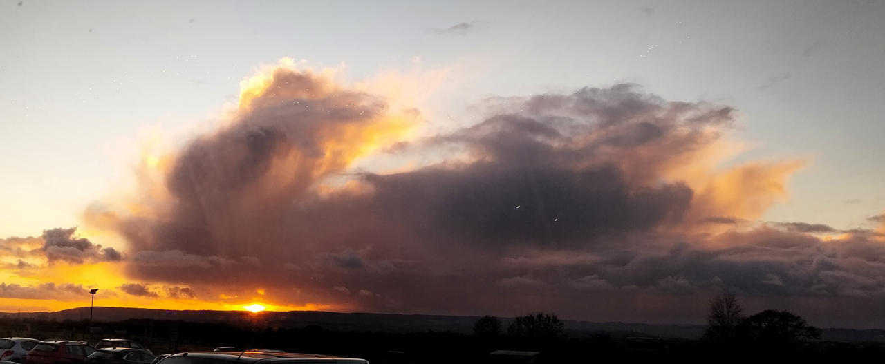 Sunset and clouds 2