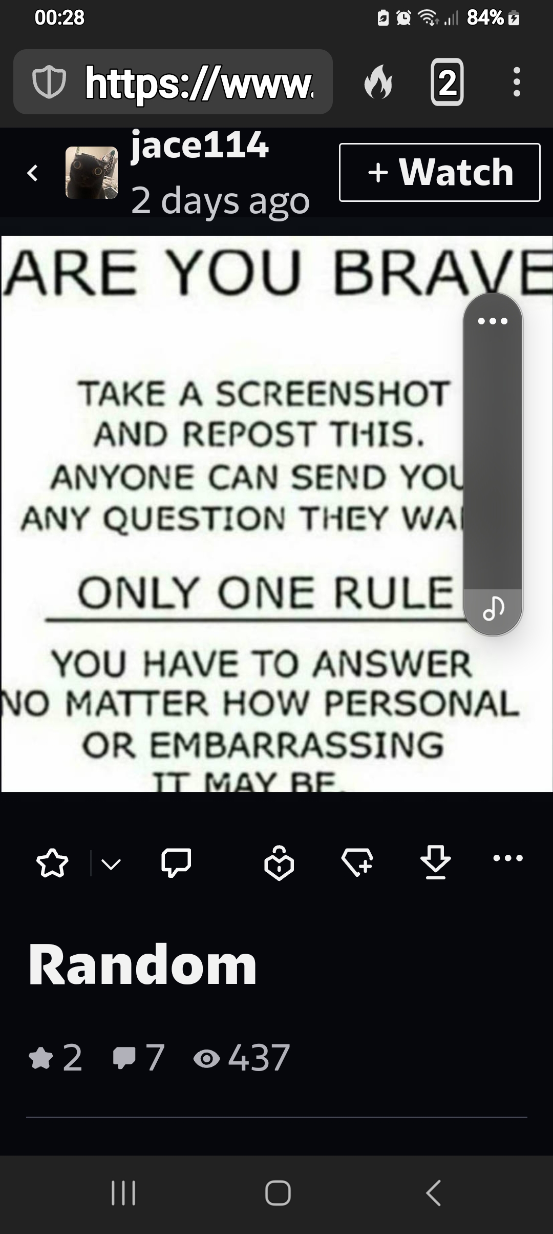 Ask me anything