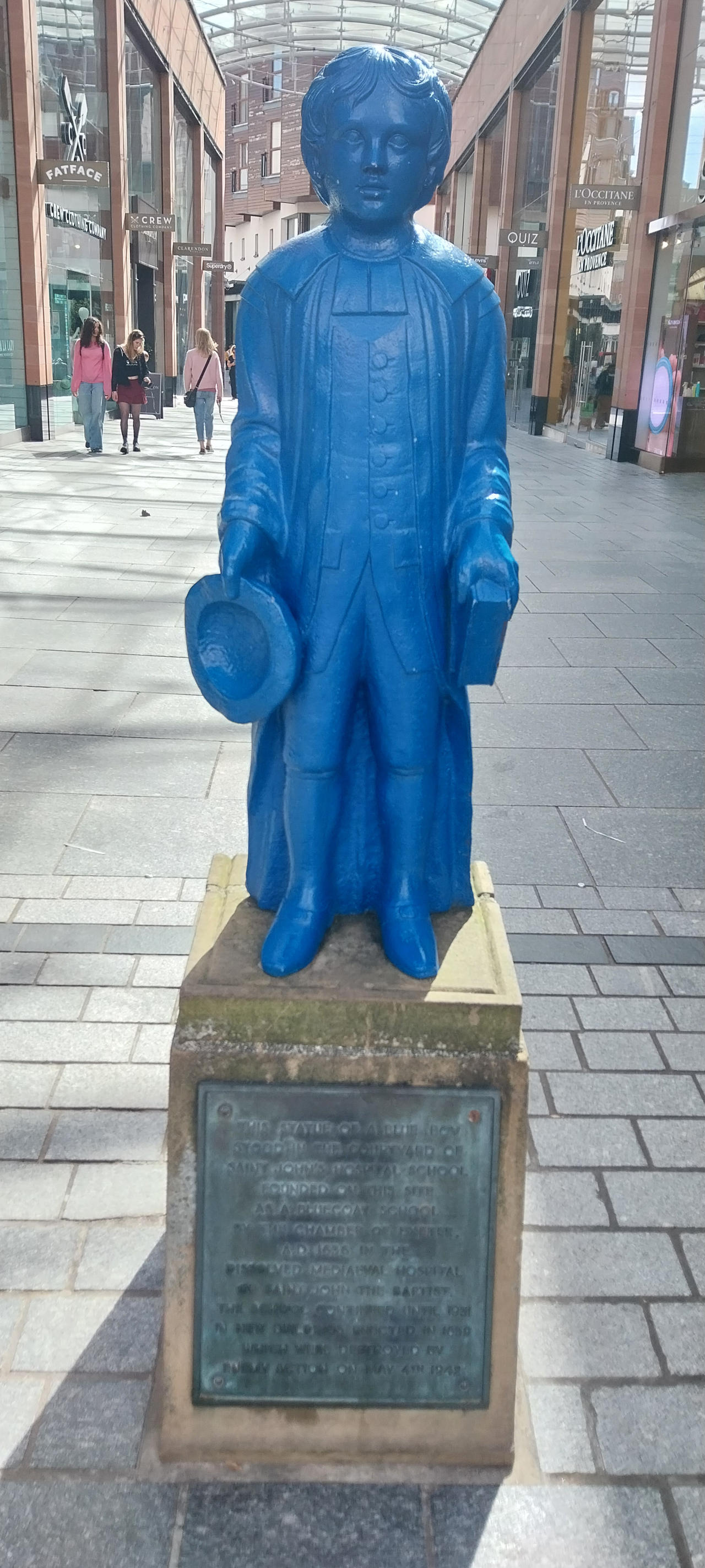 The blue boy