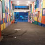 Covered alleyway