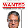 Wanted poster for a war criminal