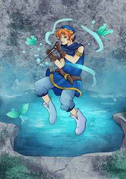 Bard in the lake