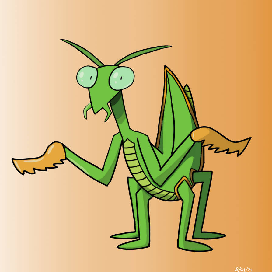 Mantis Digimon Praying Mantis by hauntile on DeviantArt