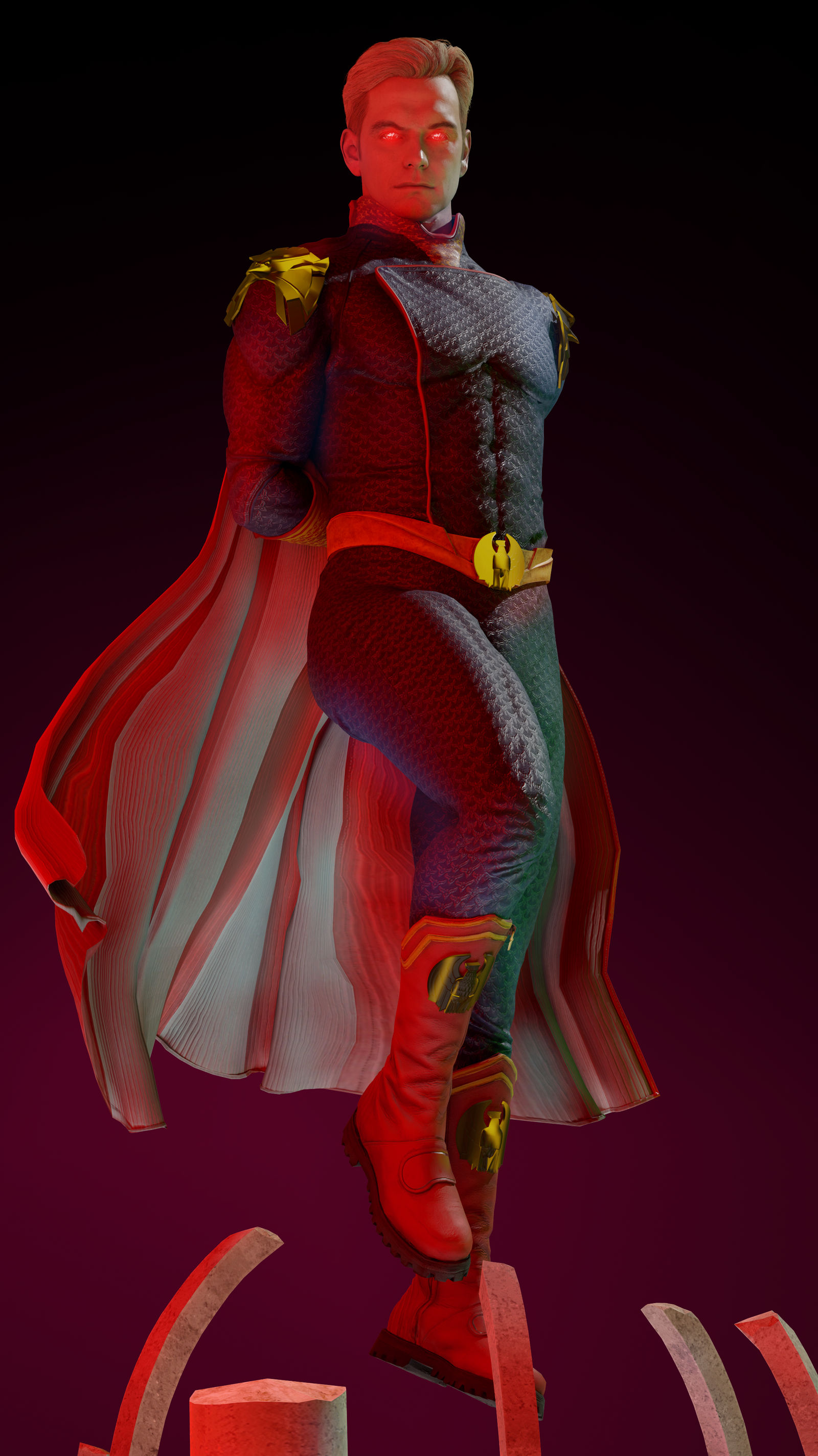 Homelander Back Side The Homelander by JillWarrick on DeviantArt