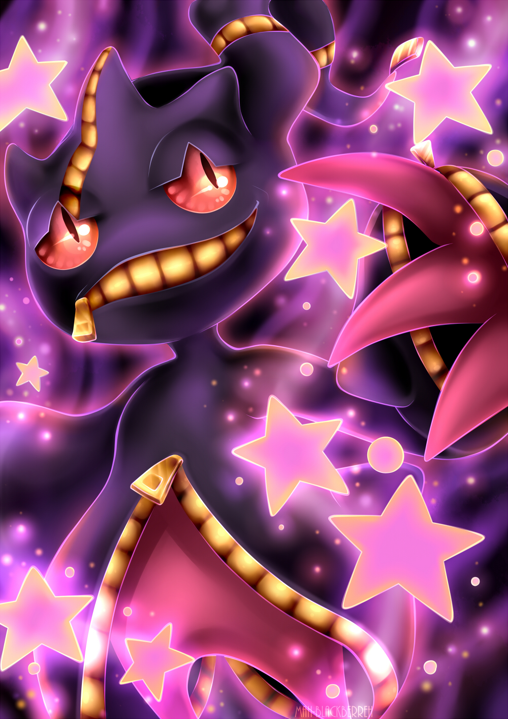 Mega Banette by manic-in-tricolour.deviantart.com on @DeviantArt