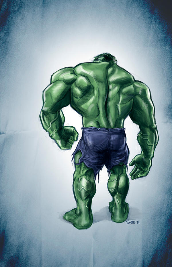 Hulk Backing HULK back by Robbgoblin on DeviantArt