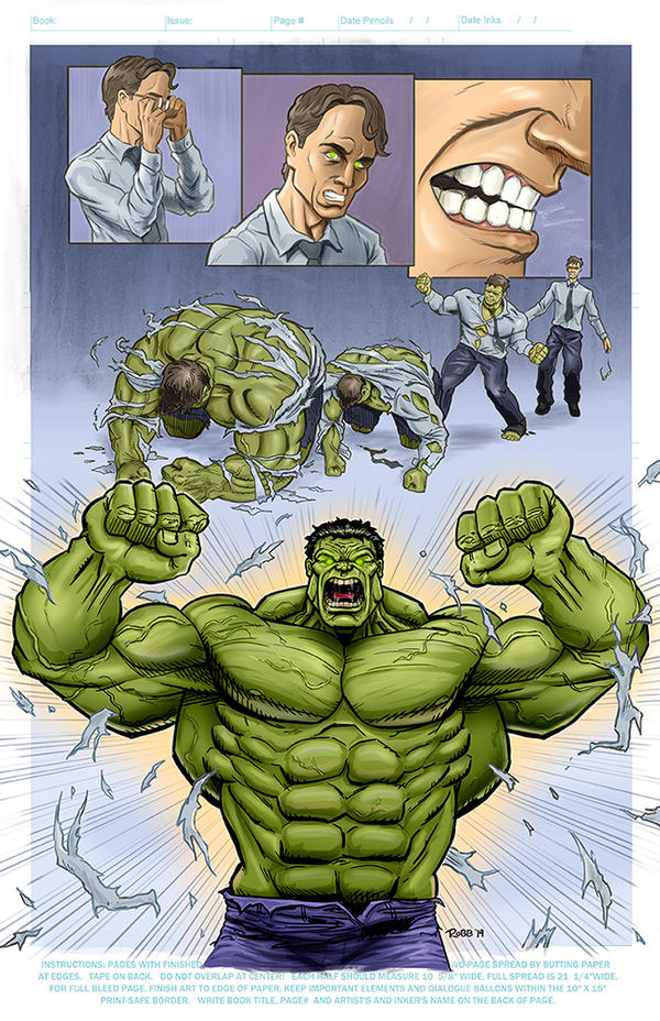 Hulk sequential by Robbgoblin on DeviantArt