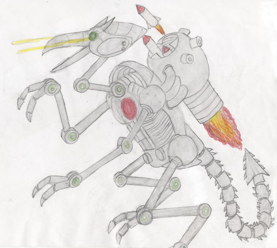 Mecha Ridley by feebasfactor on DeviantArt