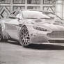 Aston Martin with vorsteiner rims