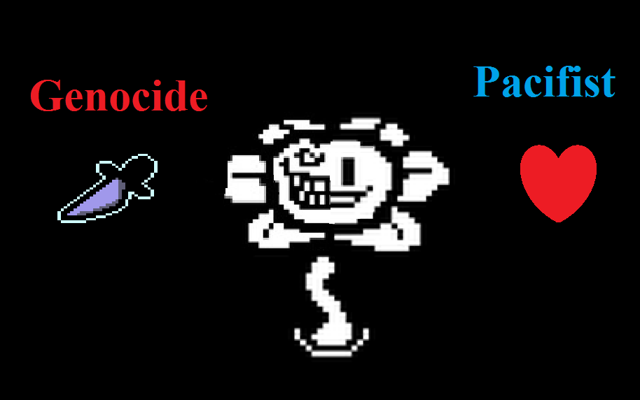 Genocide Or Pacifist Undertale By Cloudninjapony1998 On Deviantart Of Under...