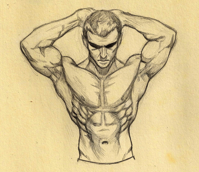 male figure study 02