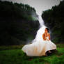 Bride at the falls...