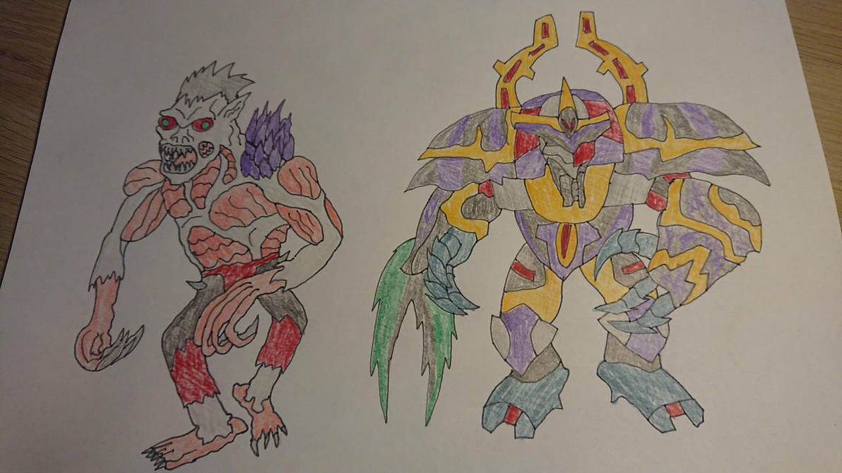 Infestitrix Forms of Unseen And Reboot #1 by ILSDDB95 on DeviantArt