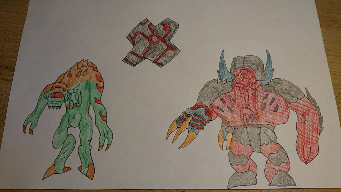 Infestitrix Forms of Unseen And Reboot #1 by ILSDDB95 on DeviantArt