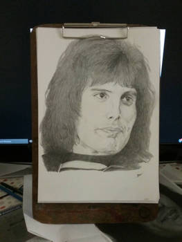 Freddie Mercury 1976 Completed 