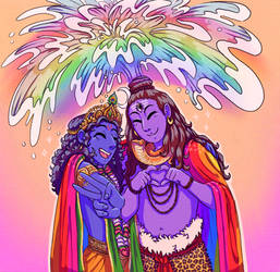 shiva n vishnu