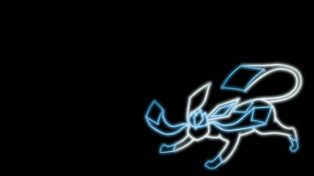 Glaceon desktop shiny