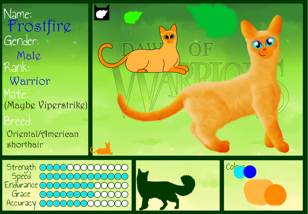 Frostfire's ref sheet