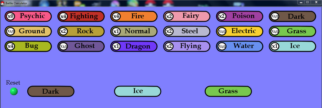 Pokemon Type Battle Calculator By Shiningstarofwinter On Deviantart Pokemon Type Battle Calculator By Shiningstarofwinter On Deviantart