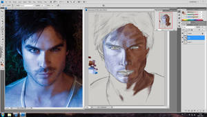 Damon Salvatore WIP