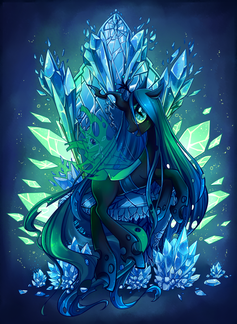 Queen Chrysalis by Hell-Alka on DeviantArt Queen Chrysalis by Hell-Alka on DeviantArt