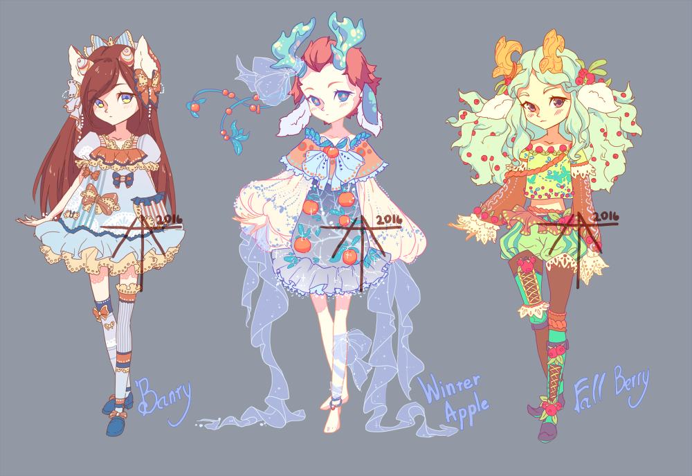 [CLOSED] Auction - girls Deer Adopts!