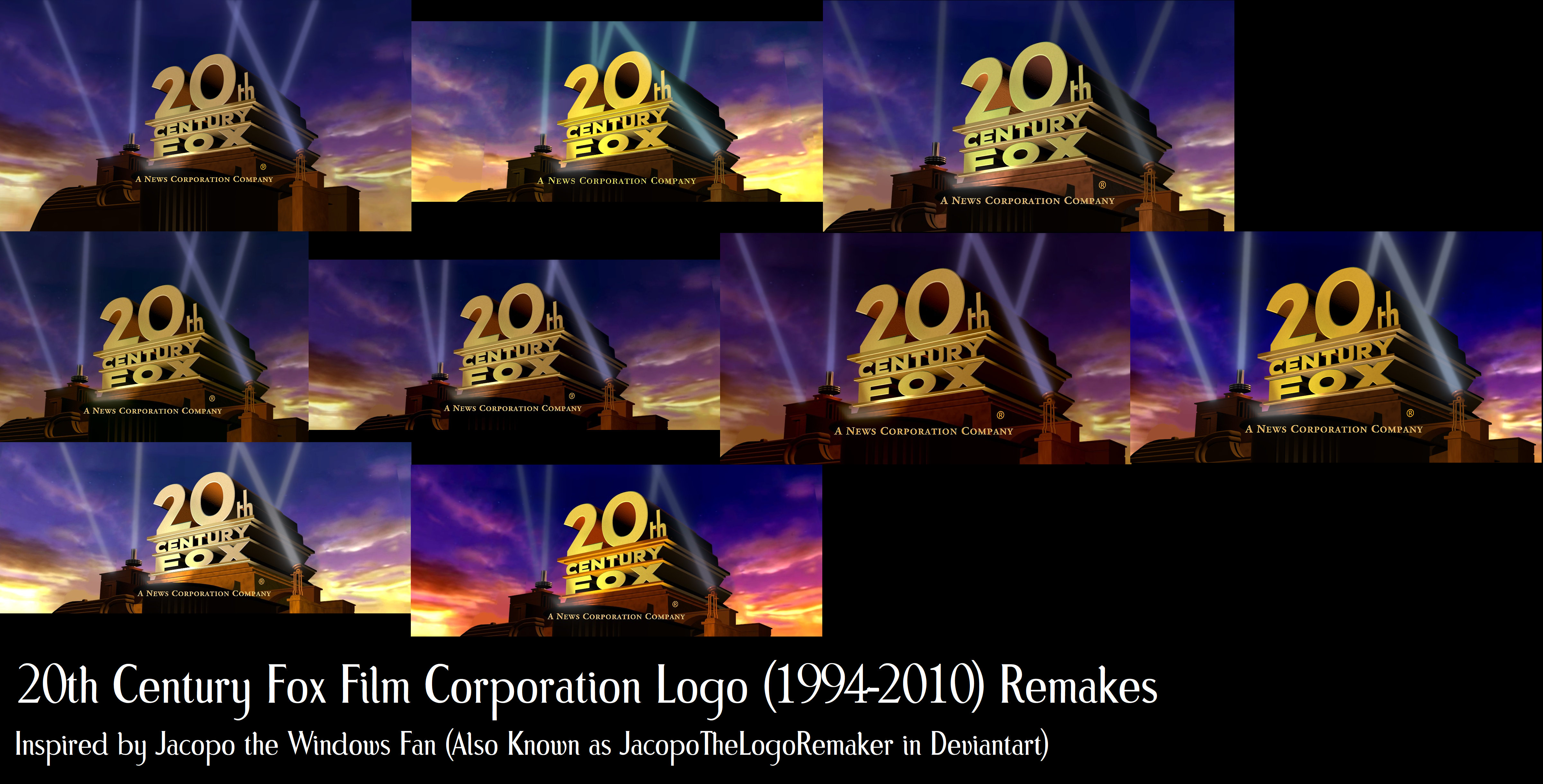 20th Century Fox Logo 2009 W.I.P by AlNahya on DeviantArt