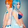 Nami and Vivi Nefertari Cosplay I.