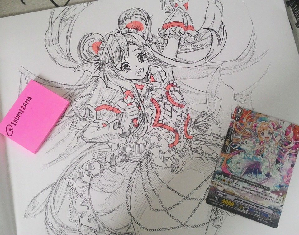 Vanguard Drawing Fanart 03 by isumizama on DeviantArt