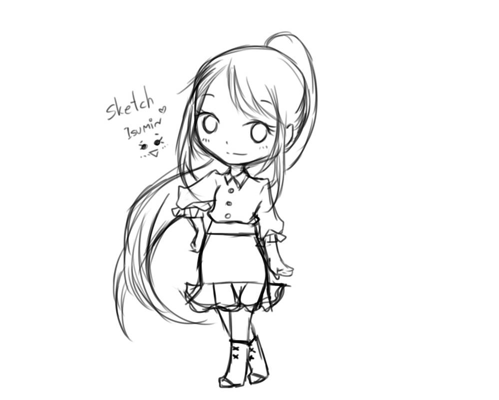 sketch_chibi by isumizama on DeviantArt