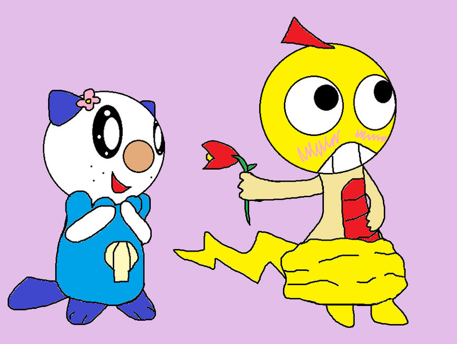Cute pokemon couple by katpichu on DeviantArt