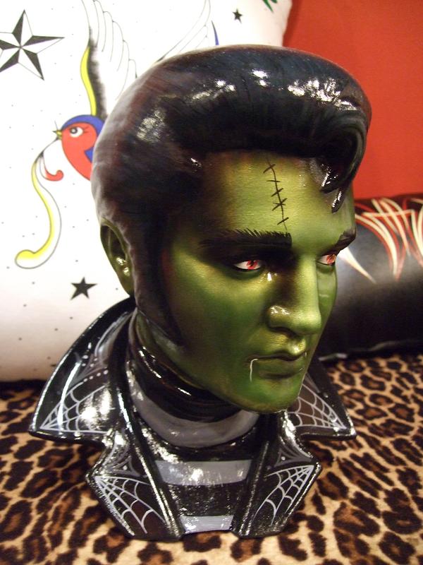 LEATHER JACKET ZOMBIE ELVIS