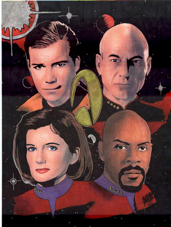 The Four Star Trek Captains