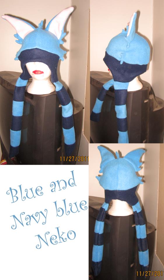 Blue Neko hat