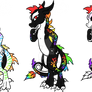 |OTA| Rainbow Asian dragons! (CLOSED)