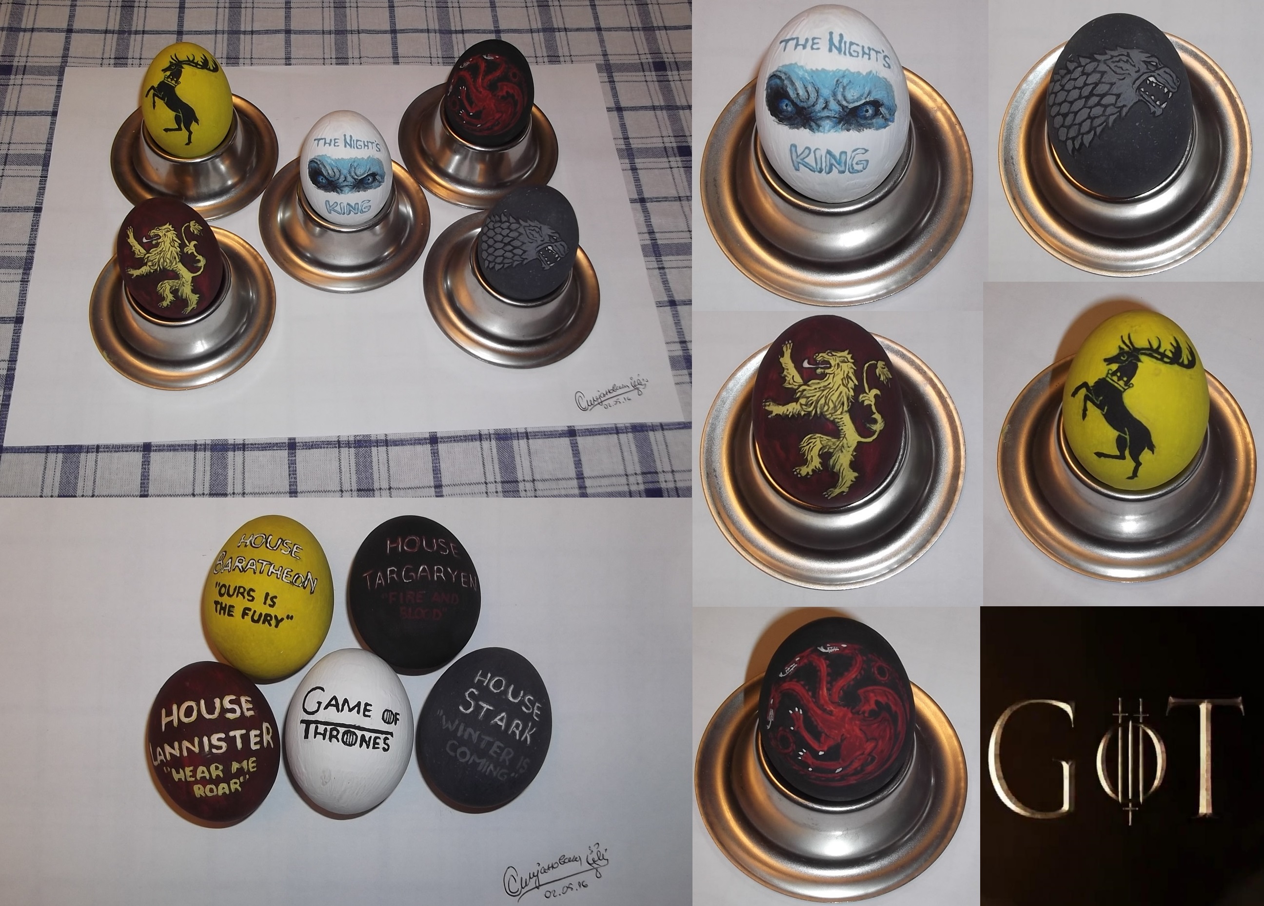 Game Of Thrones Easter Eggs By Sofijakpop18 On Deviantart