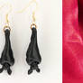 Bat earrings