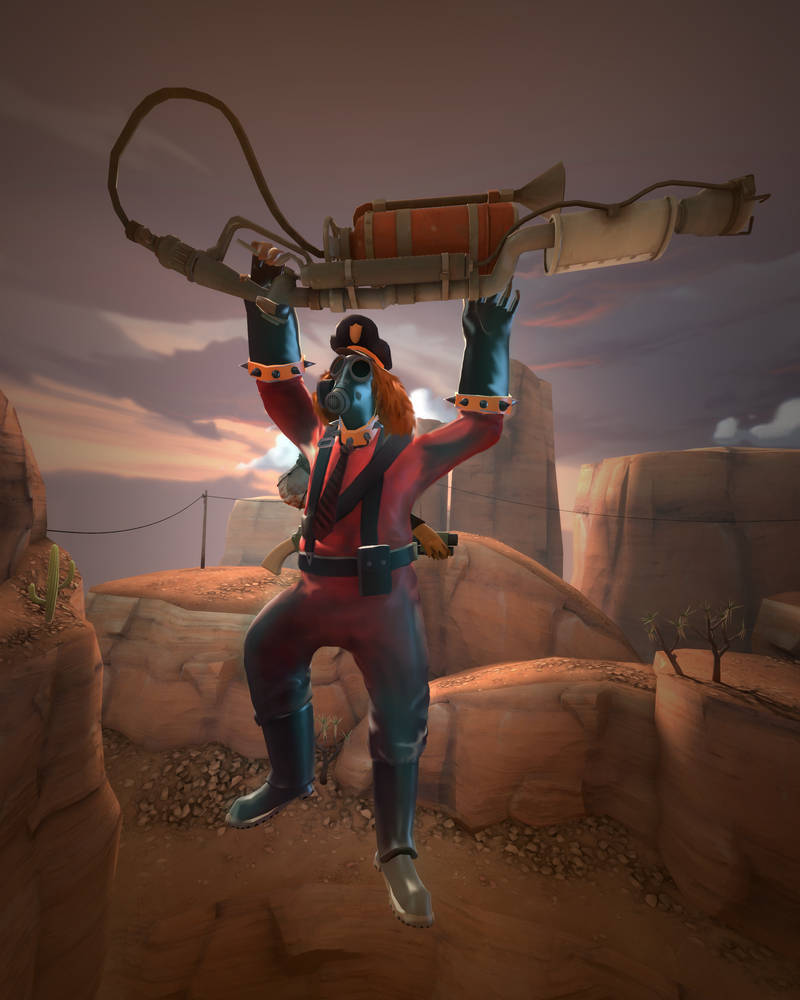 Flying Red Pyro by MoMent248 on DeviantArt