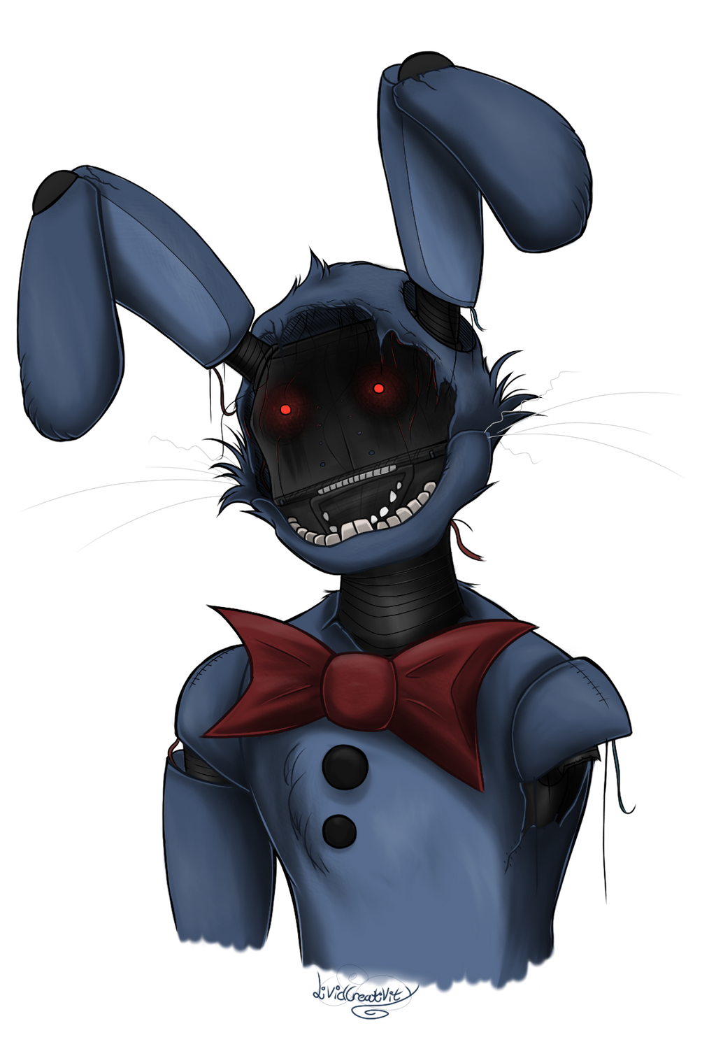 FNAF - Withered Bonnie by LividCreativity on DeviantArt