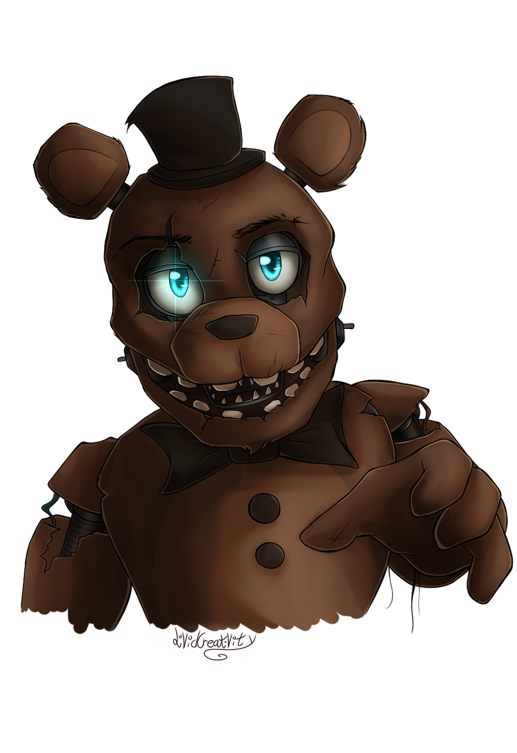 FNAF - Withered Freddy by BootsDotEXE on DeviantArt