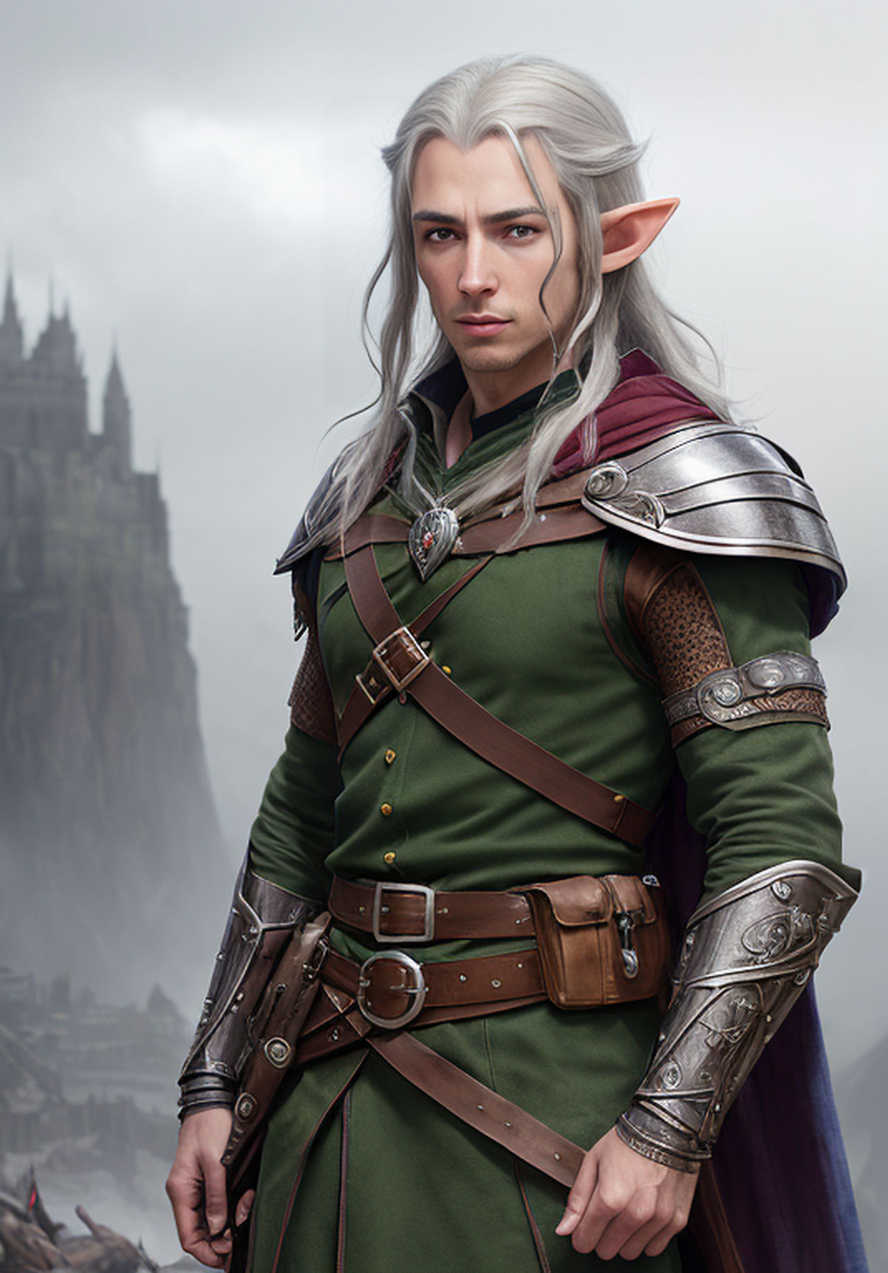 Male Elf 2 by CastleForge on DeviantArt