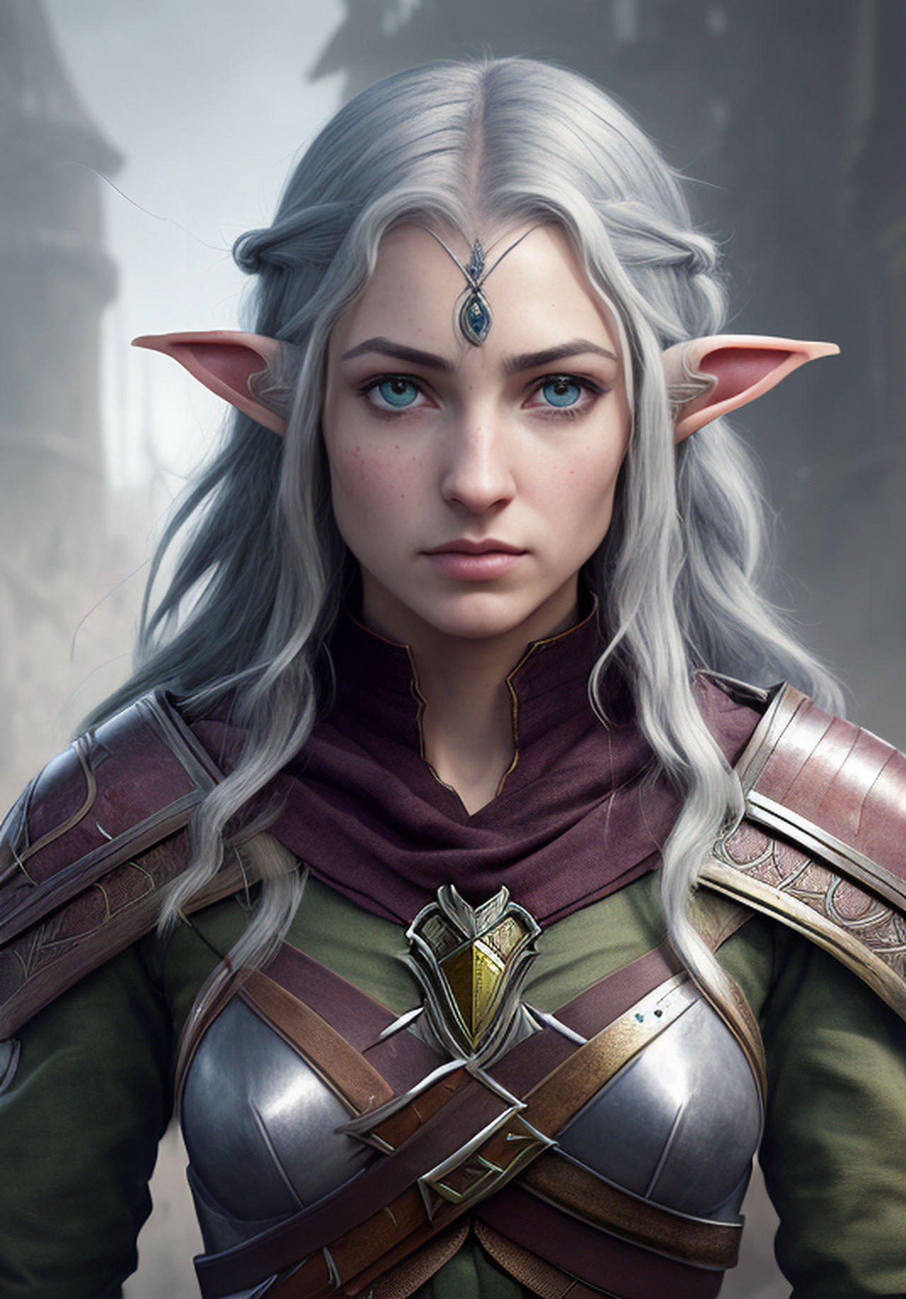 Female Elf 7 By Castleforge On Deviantart
