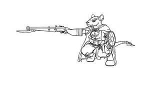 Pathfinder: Ratfolk Gunslinger