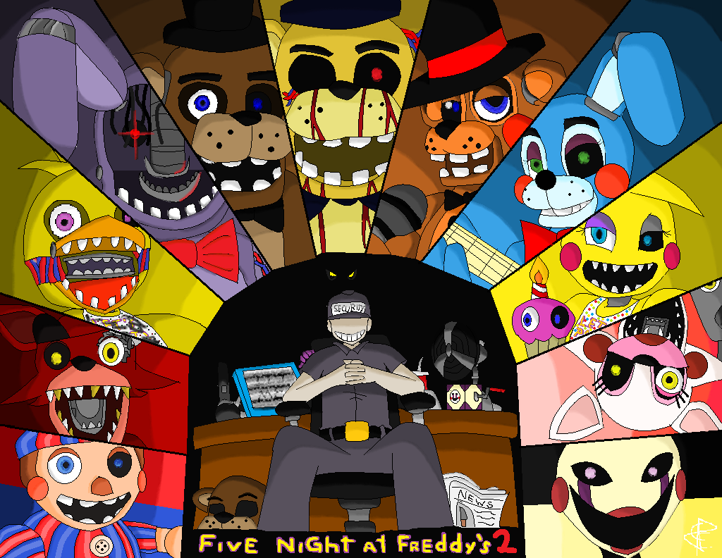Five Night's At Freddy's 2 by CesarCraft on DeviantArt