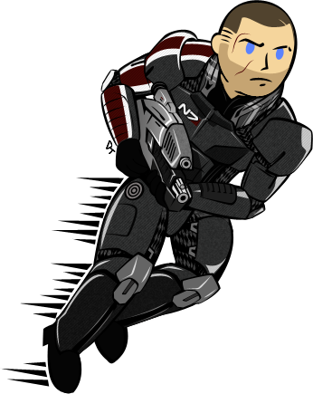 Vault boy Shepard