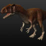 Allosaurus Model