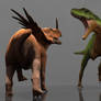 Styracosaurus vs Appalachiosaurus