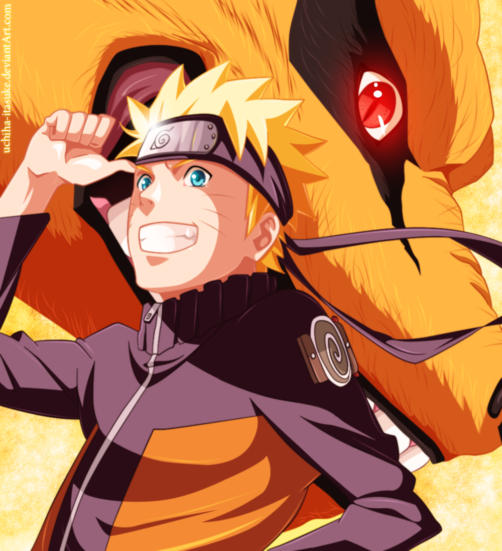 Naruto Uzumaki and Kurama by SaifRygo on DeviantArt