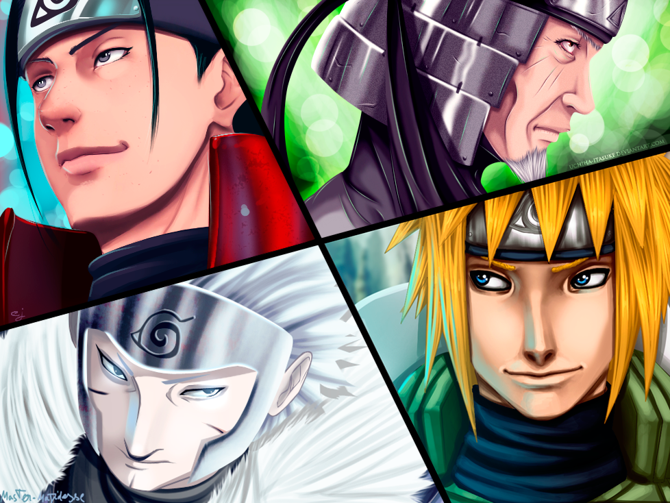 Hokages (collab) by RobertDraw on DeviantArt